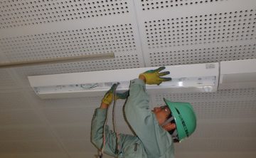 ３．LED照明設置